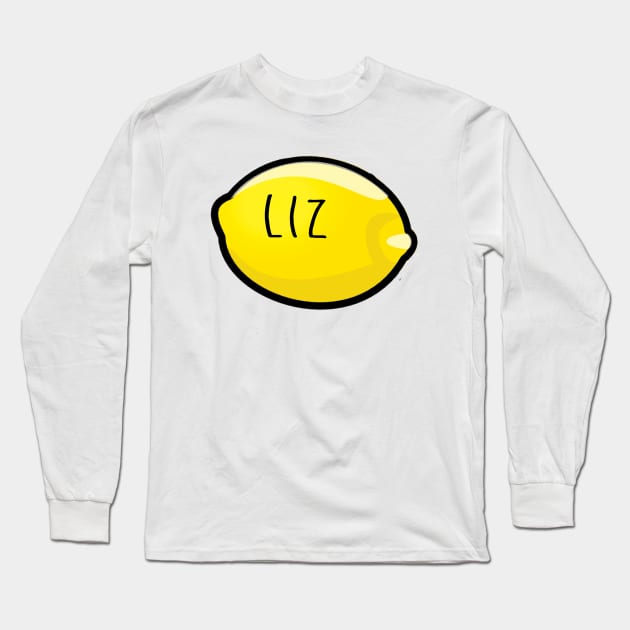 Liz Lemon the Lemon Long Sleeve T-Shirt by awcheung2